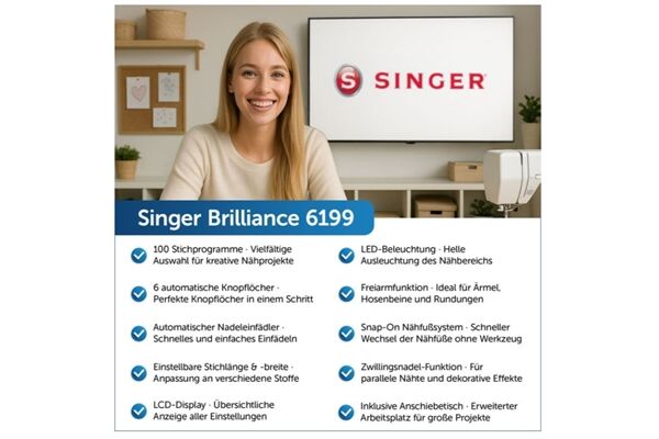 Singer BRILLIANCE 6199