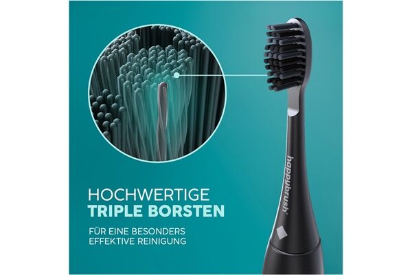 happybrush ECO VIBE 3+ Aufsteckbürsten