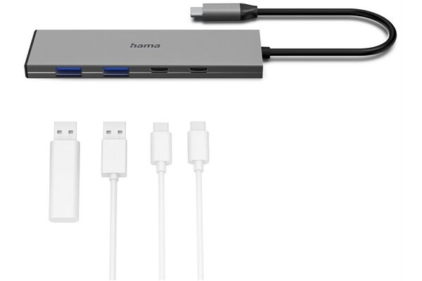 Hama USB-C-Hub 4 Ports