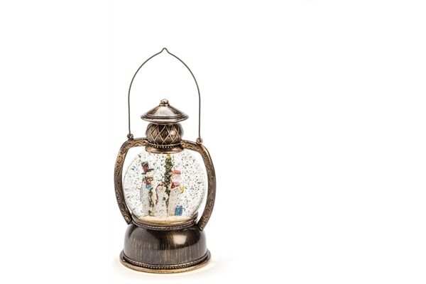 Konstsmide LED Kugellaterne Schneemannfamilie, w B-Ware