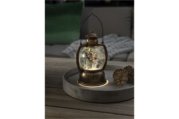 Konstsmide LED Kugellaterne Schneemannfamilie, w B-Ware