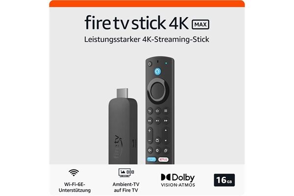 Amazon Fire TV Stick 4K Max (2nd Gen.). B-Ware