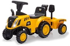 Jamara Rutscher Caterpillar Traktor (gelb)