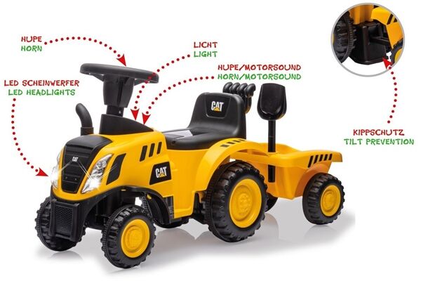 Jamara Rutscher Caterpillar Traktor