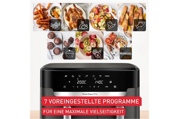 Tefal EY942H Dual Easy Fry XXL