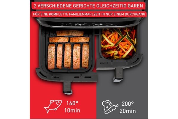 Tefal EY942H Dual Easy Fry XXL