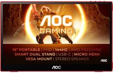 AOC 16G3 B-Ware (schwarz/rot)