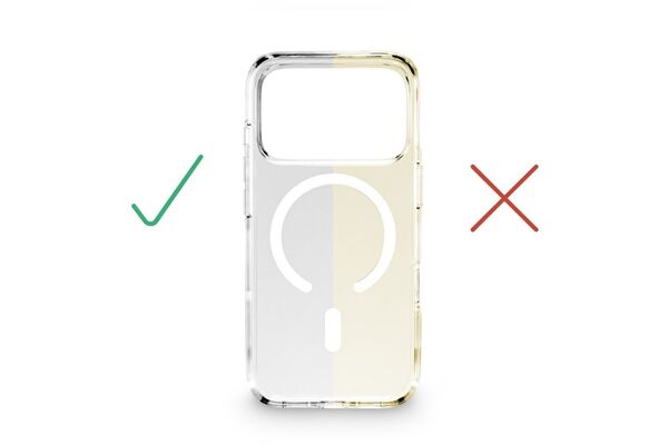 Black Rock Cover Mag Clear Case für iPhone 17 Pro