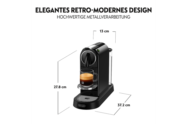 DeLonghi EN 167.B Nespresso CitiZ