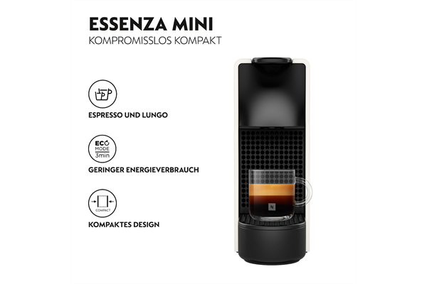 Nespresso Krups XN1101 Essenza Mini Weiss