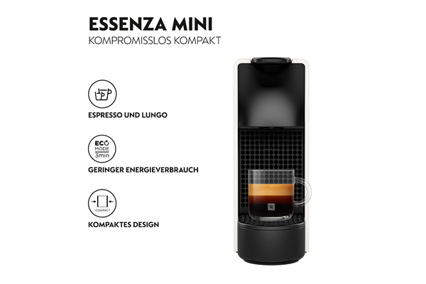 Nespresso Krups XN1101 Essenza Mini Weiss