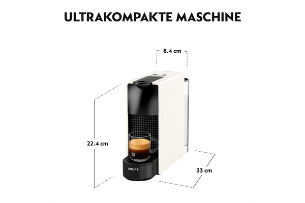 Nespresso Krups XN1101 Essenza Mini Weiss