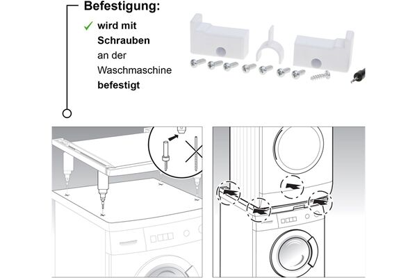 Bosch WTZ11400 Montagezubehör B-Ware