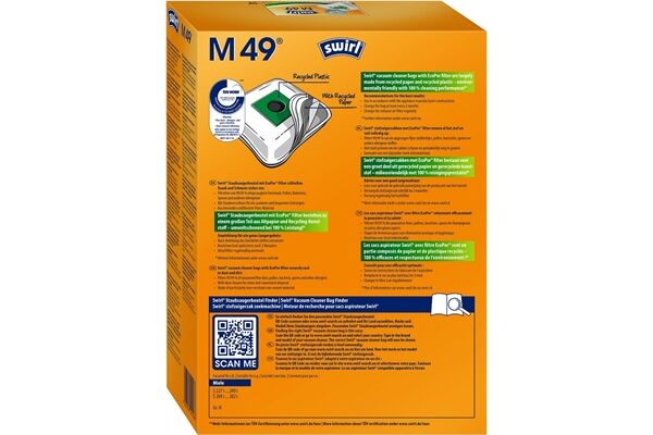 Swirl M 49 MP Plus AirSpace Staubsaugerbeutel