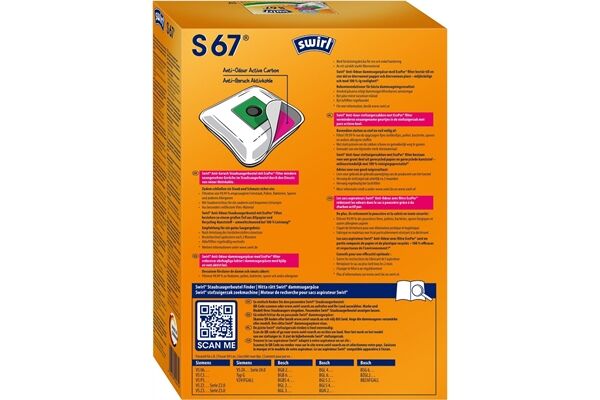Swirl S 67 NEUTRALIZAIR Staubsaugerbeutel