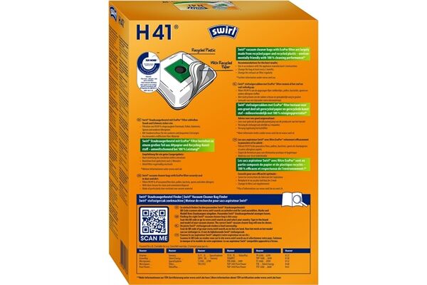 Swirl H 41 MP Plus AirSpace Staubsaugerbeutel