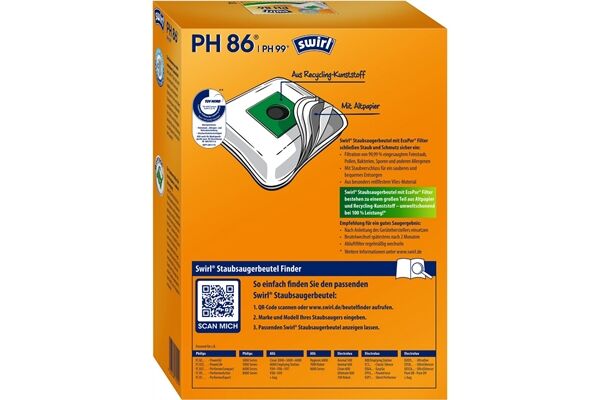 Swirl PH 86 MicroPor Power Filter 4 Stück