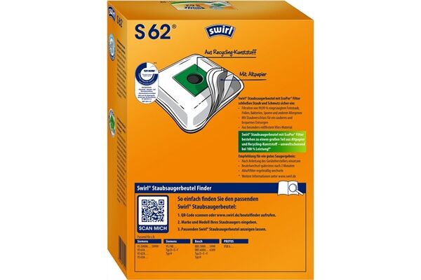 Swirl S 62 MP Plus AirSpace Staubsaugerbeutel