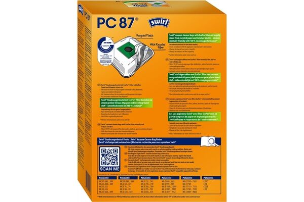 Swirl PC 87 MP Plus AirSpace Staubsaugerbeutel