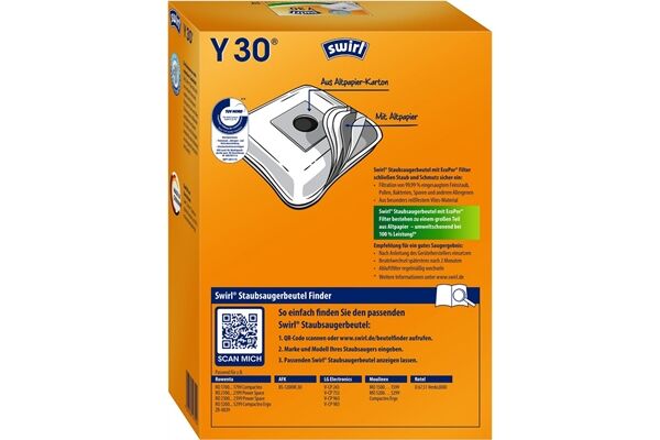 Swirl Y 30 MP Plus AirSpace Staubsaugerbeutel