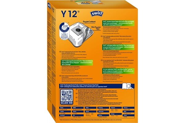 Swirl Y 12 MP Plus AirSpace Staubsaugerbeutel
