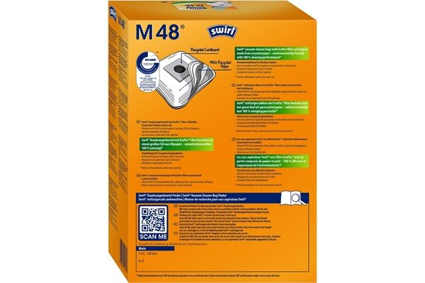 Swirl M 48 MP Plus AirSpace Staubsaugerbeutel