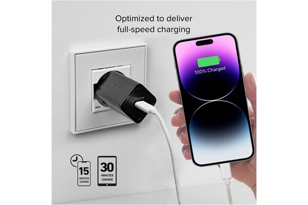 SBS USB-C GaN Mini-Wandladegerät (65W)