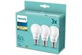 Philips LED 60W A60 E27 WW FR ND 3PF 3er