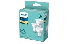 Philips Spot 50W PAR16 GU10 3er Pack (schwarz)
