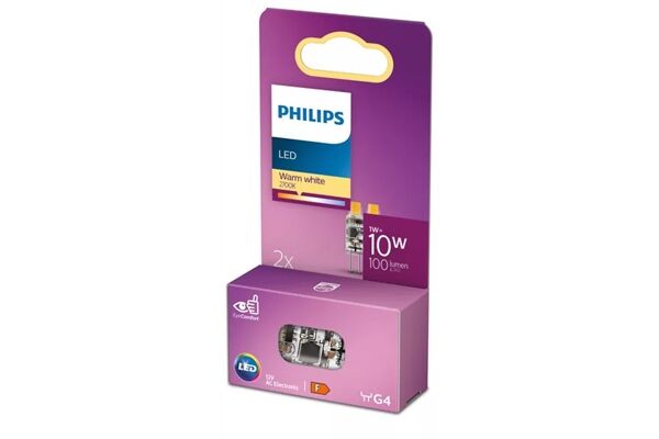 Philips LED 10W G4 WW 12V ND micro 2SRT6