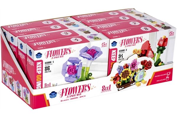 ak trade Flowers Building Set 1