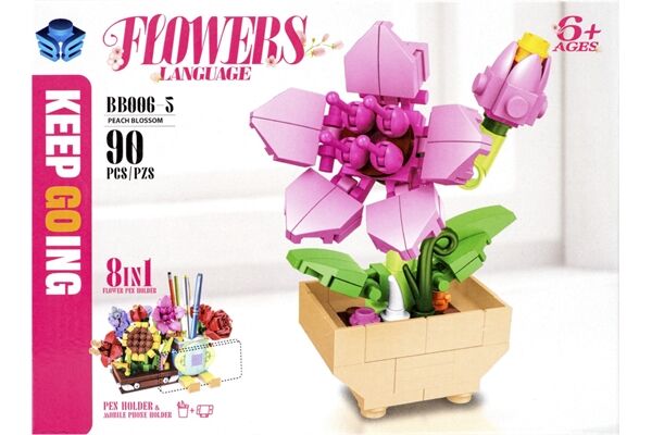 ak trade Flowers Building Set 1