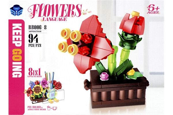 ak trade Flowers Building Set 1