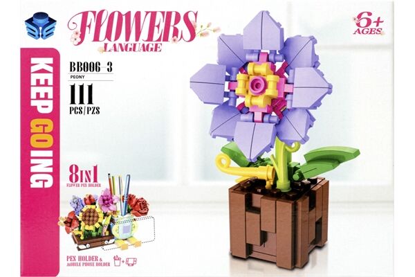 ak trade Flowers Building Set 1