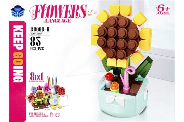ak trade Flowers Building Set 1