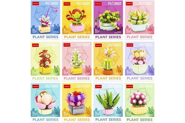 ak trade Flowers Building Set 2
