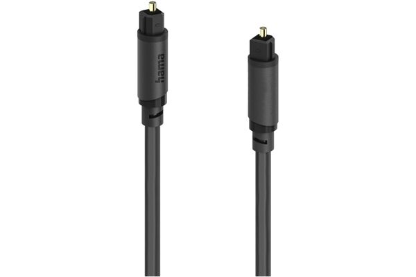 Hama Audio-Lichtleiter-Kabel (3m) ODT-Stecker (Toslink)