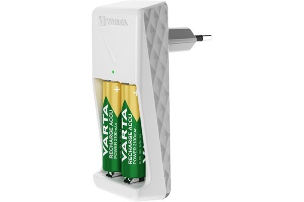 Varta Mini Charger 2xAA Ladegerät 2100mAh