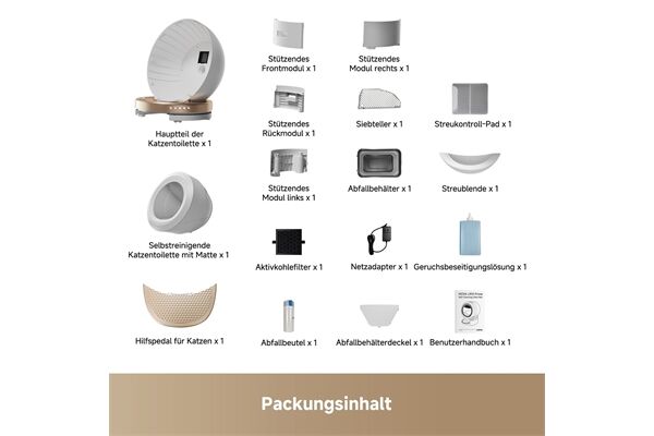 DREAME Mova MeowgicPod LR10 Prime Katzenklo