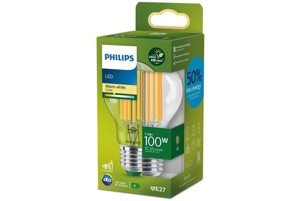 Philips LED CLA 100WA60 E27 2700K CL UE SRT