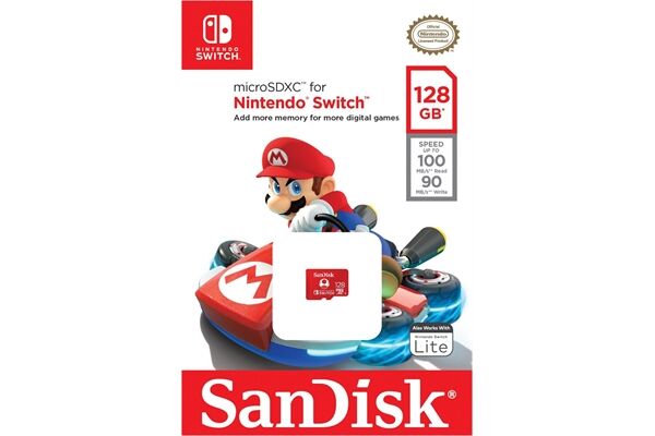 Sandisk microSDXC 128GB UHS-I für Nintendo Switc