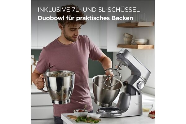 Kenwood KVL85.594SI Titanium Chef Baker XL