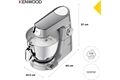 Kenwood KVL85.594SI Titanium Chef Baker XL