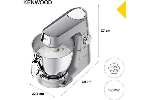 Kenwood KVL85.594SI Titanium Chef Baker XL