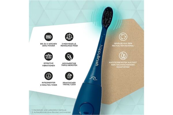 happybrush ECO VIBE 3 Starterkit Ocean B-Ware