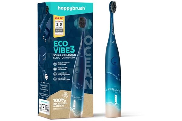 happybrush ECO VIBE 3 Starterkit Ocean B-Ware