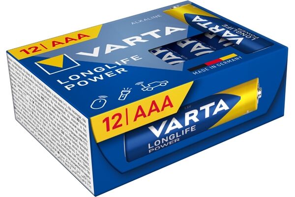 Varta Longlife Power AAA Cube 12er Pack