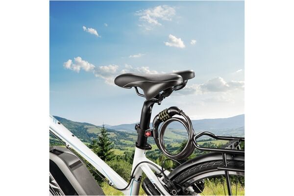 Hama Fahrrad-Zahlenspiralschloss (120cm)