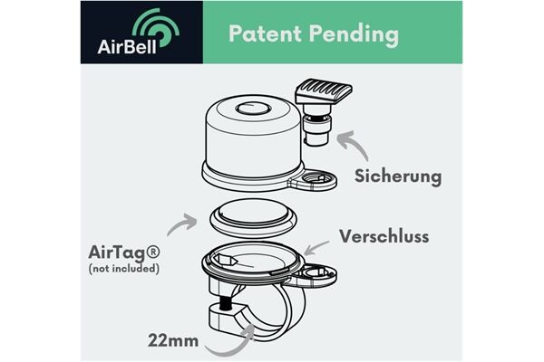 Hama Fahrradklingel AirBell