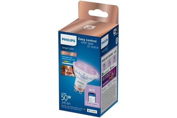 Philips PHI WFB 50W GU10 922-65 RGB 1PF/6